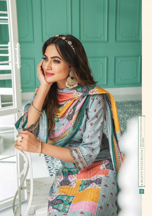 Wanna Zaheen Chanderi Sequence Designer Readymade Suit